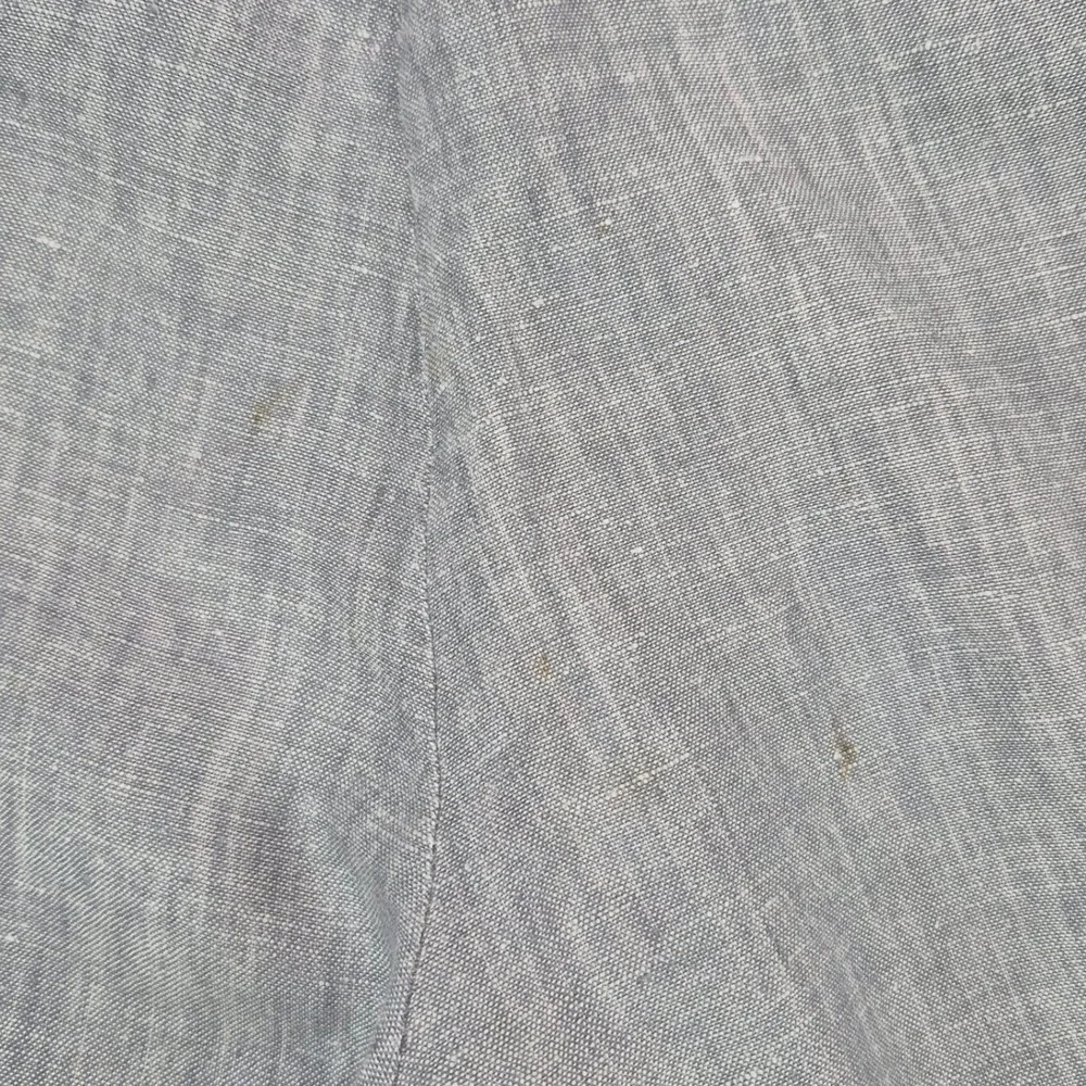 Banana Republic 100% Linen Dress Pants Mens 32x27 Gray Modern Slim Fit